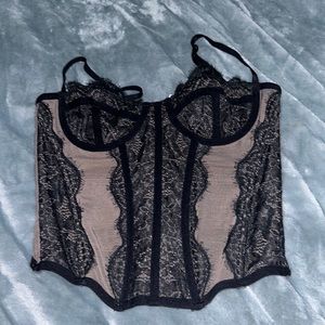 urban out from under black corset